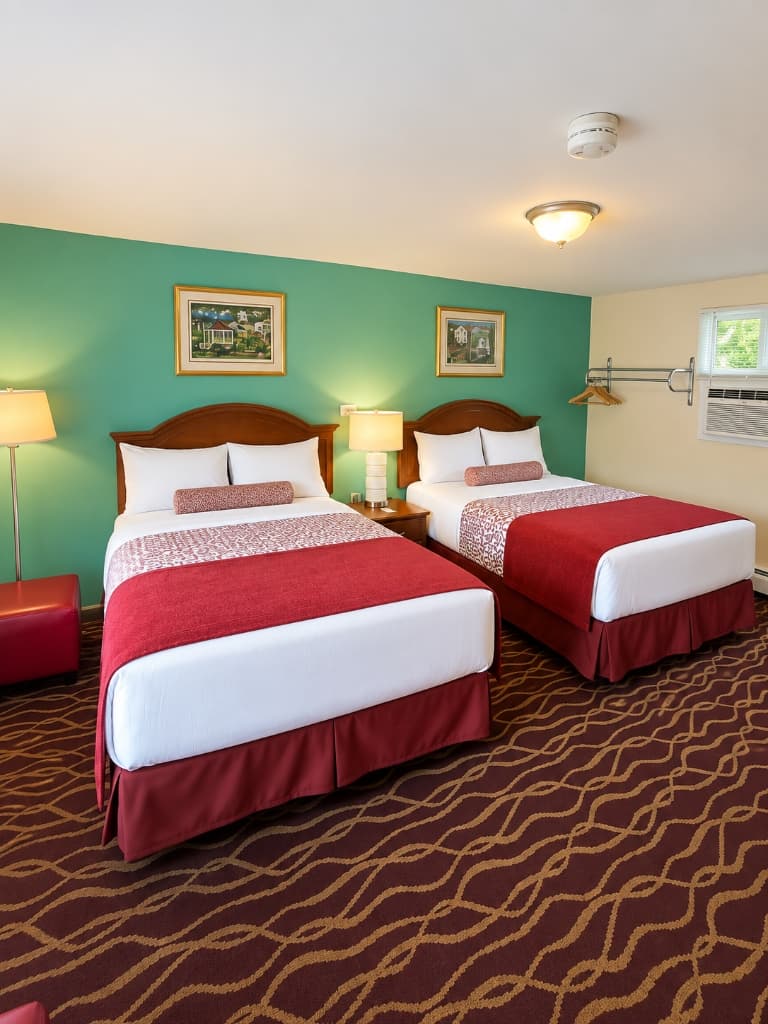 2 Double Beds Non-Smoking